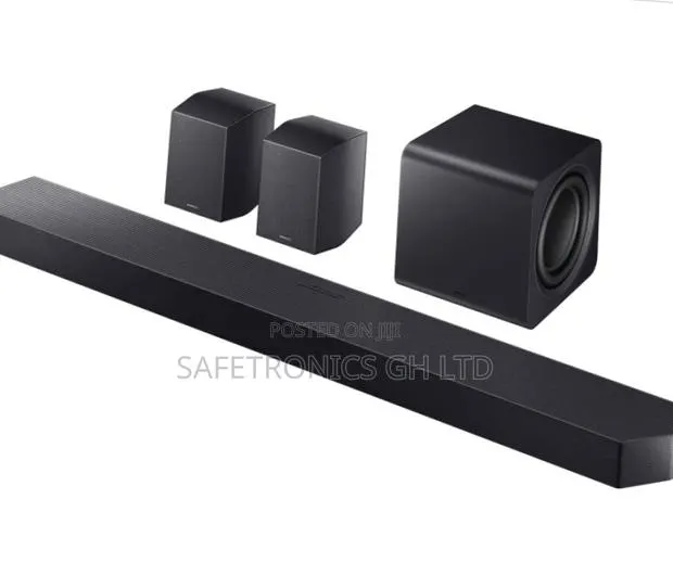 Original Black Samsung Q990f Bluetooth 11.1.4ch 756w Soundbar · Photo 1