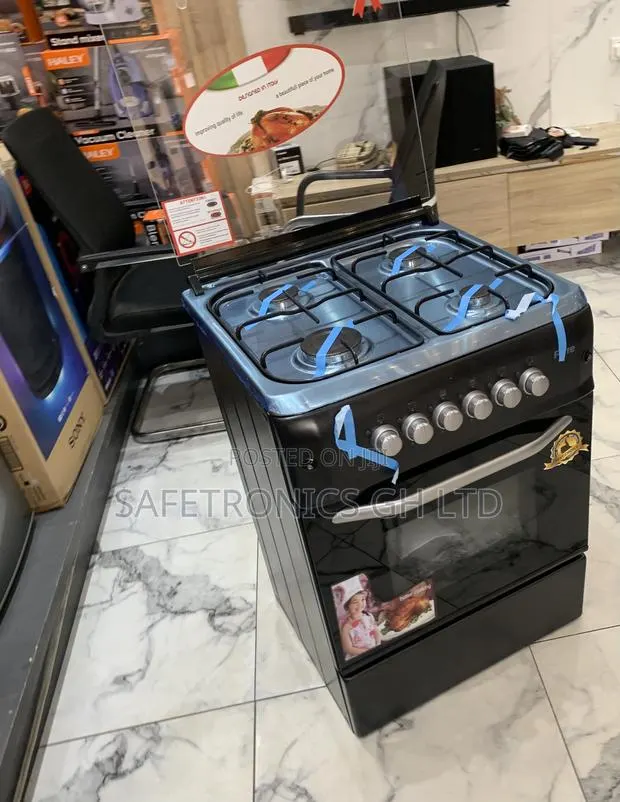 Trust New Ferre 60x60cm 4-Burner Freestanding Gas Cooker With Oven · Photo 1