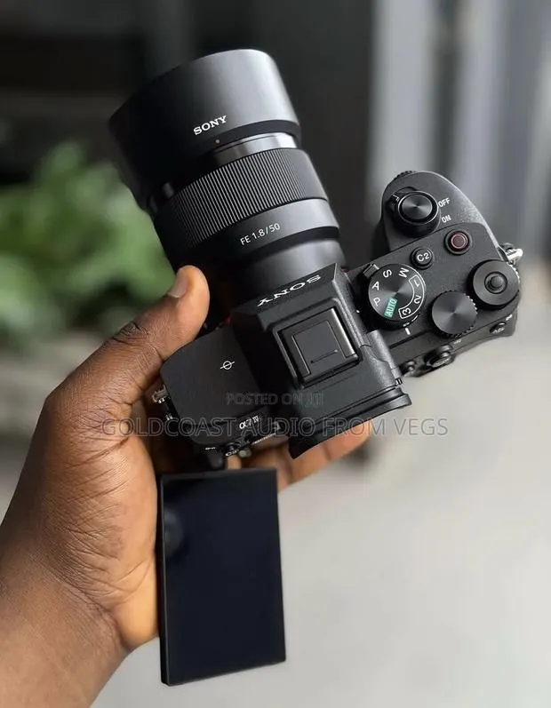 Sony A7IV + FE 50mm F1.8 Lens.