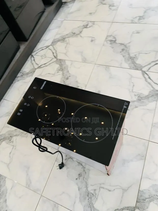 Classic Black (Smart-Flame) Inbuilt Kenwood Hob 2 Electric · Photo 1
