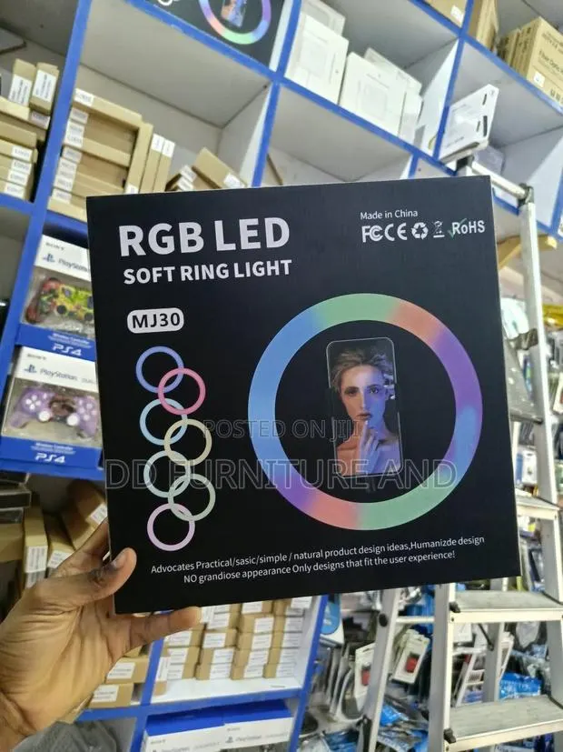 10 Inches RGB Ring Light · Photo 1