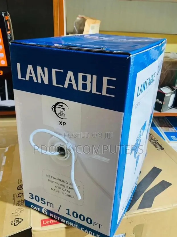 Utp Cat6 Indoor Lan Cable 305m - Grey(Xpaces) · Photo 1