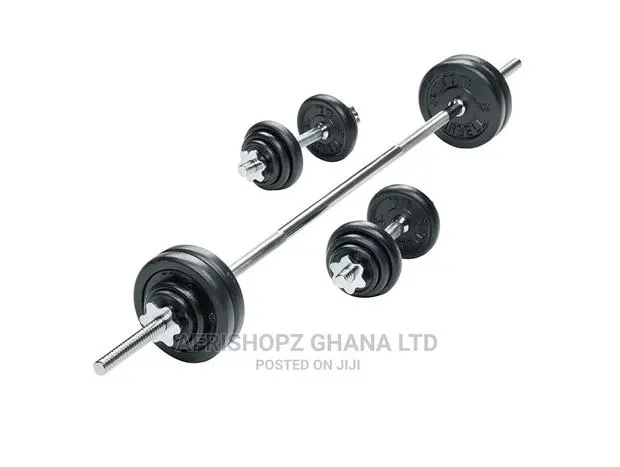 York Fitness 50kg Weight Set PVC Box Dws-50kg · Photo 1