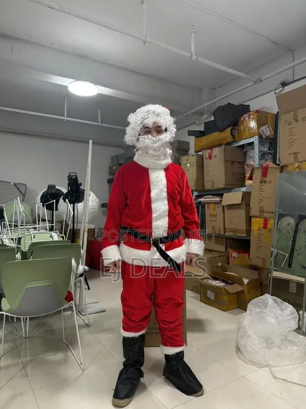 Santa Clasus Costume 7 Piece Set Large,XL · Photo 1