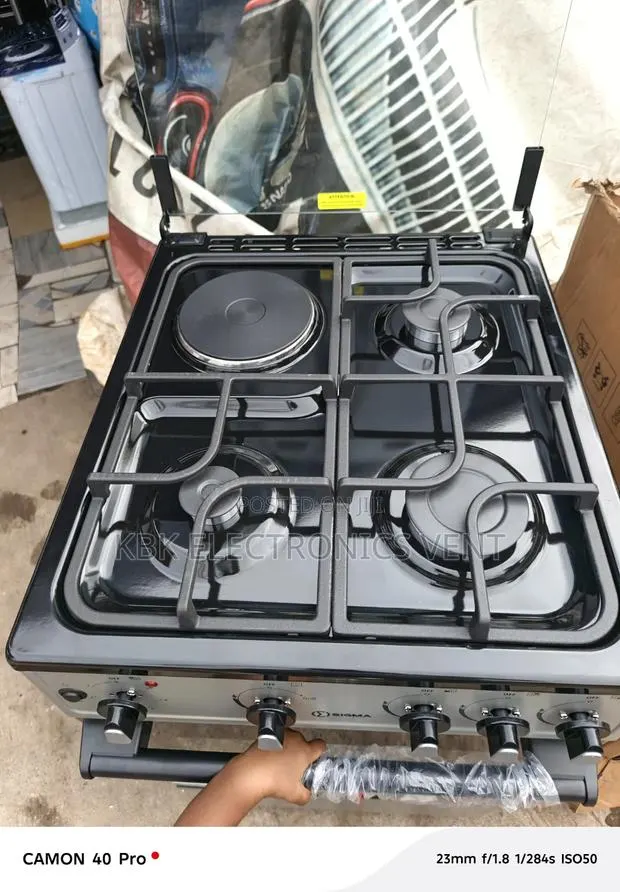 Sigma 50*55 3Gas + 1Electric Cooker Oven + Grill + Ignition · Photo 1