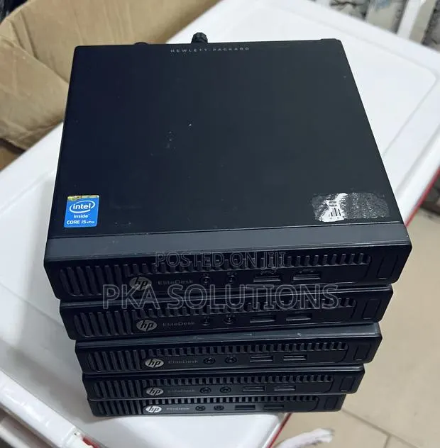 Desktop Computer HP EliteDesk 800 4GB Intel Core I5 SSD 128GB · Photo 1