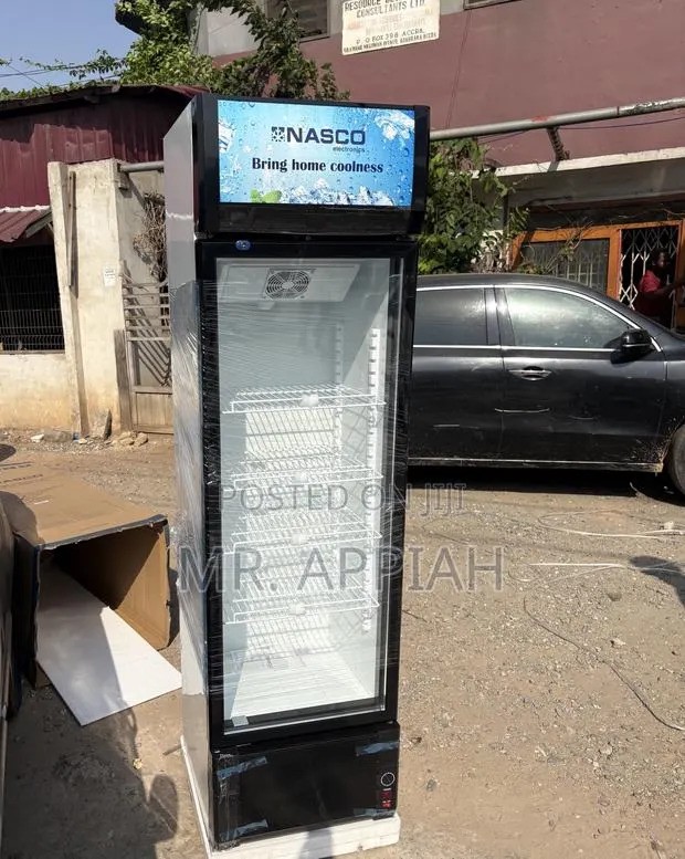 Quality Nasco 238L Single Door Display Fridge(Nasfl350-1dr)Glass Door. · Photo 1