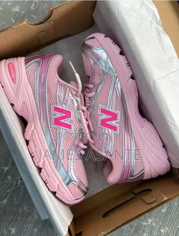 New Balance 740 Pink Chunky Sneakers - Quality Unisex Kicks · Photo 1