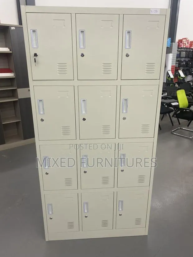 Office Cabinet 12-Lockers