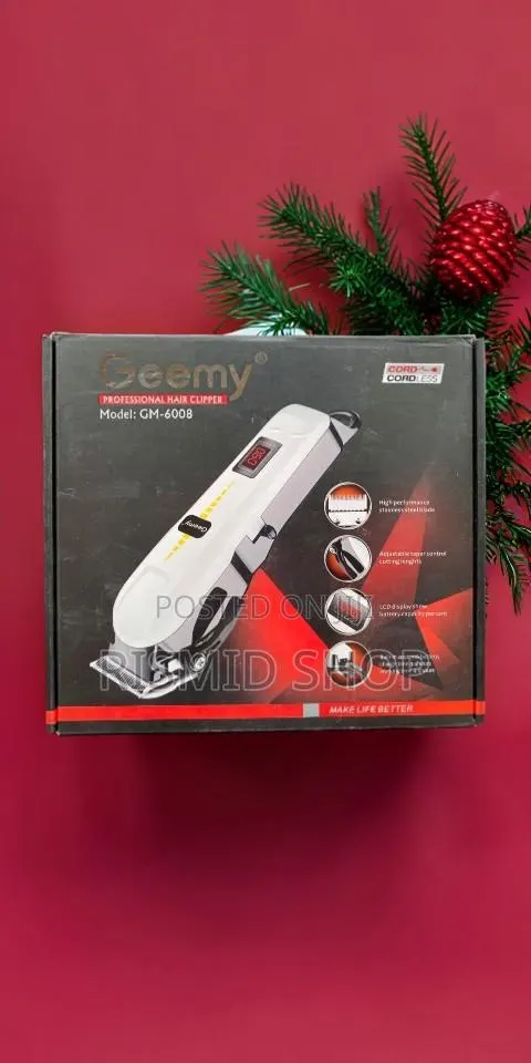 Geemy Gm-6008 Rechargeable Wireless Hair Clipper · Photo 1