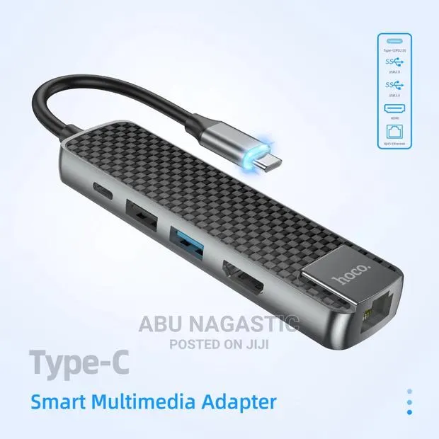 Type-C 5in1 Smart Multifunctional Adapter · Photo 1