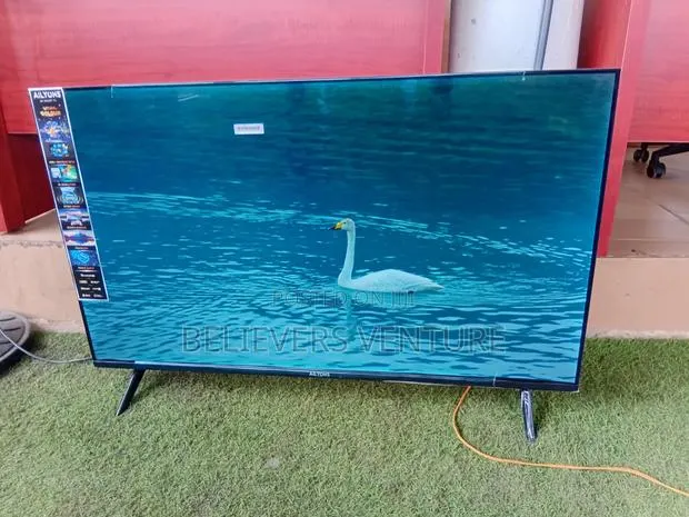 ALLYONS 43-Inch Smart LED TV – Netflix, YouTube WiFi · Photo 1