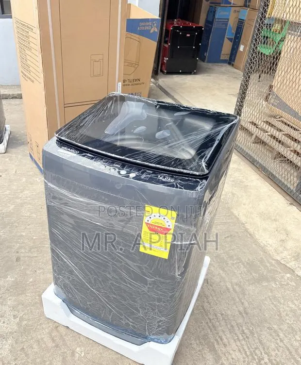 Nasco Top Load Full Automatic Washing Machine(NasTL-B120fl,)Gray. · Photo 1