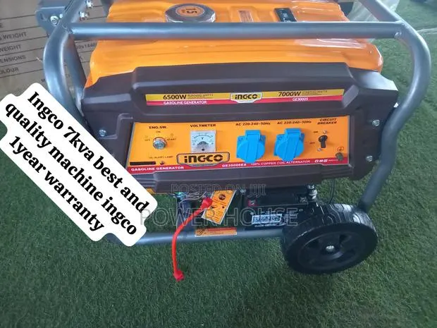 Affordable INGCO 7000W Generator Powerful 7KVA Petrol Genset Offering · Photo 1