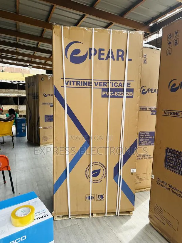 Essential Display Fridge Pearl PVC-622-2b Double For · Photo 1