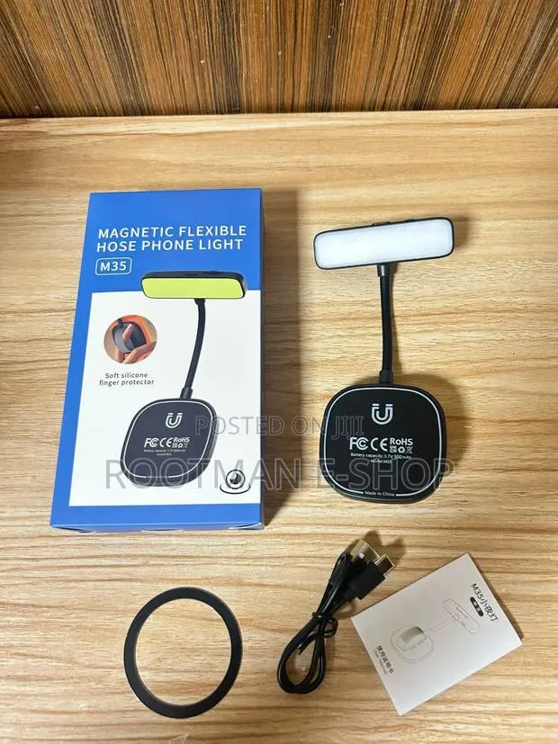 Magnetic Flexible Hose Phone Light · Photo 1