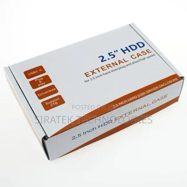 2.5-Inch Usb 2.0 External HDD Enclosure Case · Photo 1