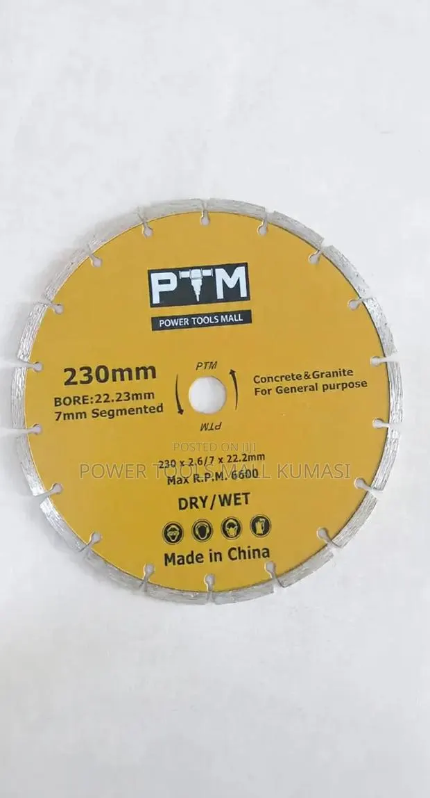Concrete Cutting Disc 9" · Photo 1