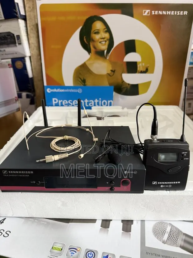 Sennheiser Ew100g3 1in1 Wireless Head and Lapel Microphone · Photo 1