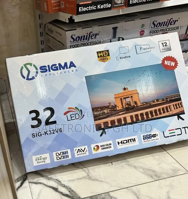 Original Sigma Frameless 32 Inch Led Full Hd Sig-K32v6 Clear Tv · Photo 1