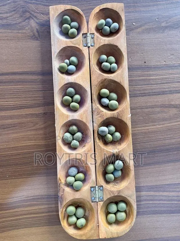 Oware Wooden Game · Photo 1