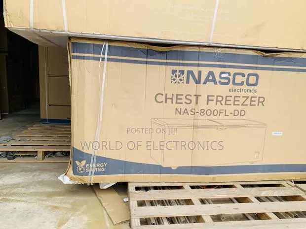 Nasco 545 LTRS Double Door Chest Freezer – Gold (NAS-800FL-DD) · Photo 1