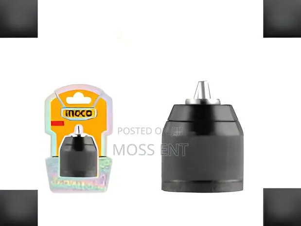 Keyless Chuck 10mm Metal for Cordless Impact Drill - Kc10201 · Photo 1