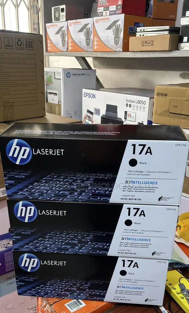 Hp 17a (Cf217a) Black Laserjet Toner Cartridge · Photo 1