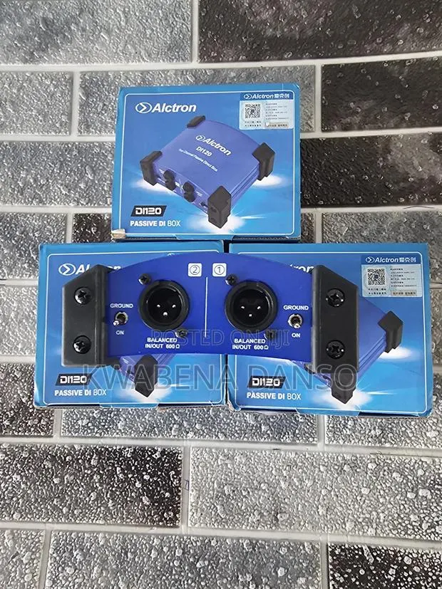 Alctron Di120 Passive Two Channel Di Box · Photo 1