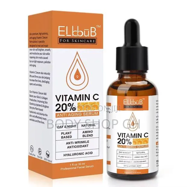 Vitamin C Serum With Hyaluronic Acid - Anti Aging Wrinkle · Photo 1