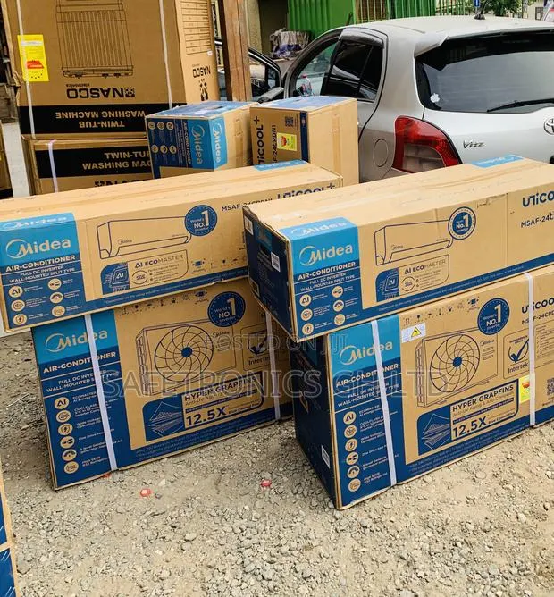 Newest Update Sleek Midea 2.0 Hp Air Conditioner Msmab-18cr-Gha · Photo 1