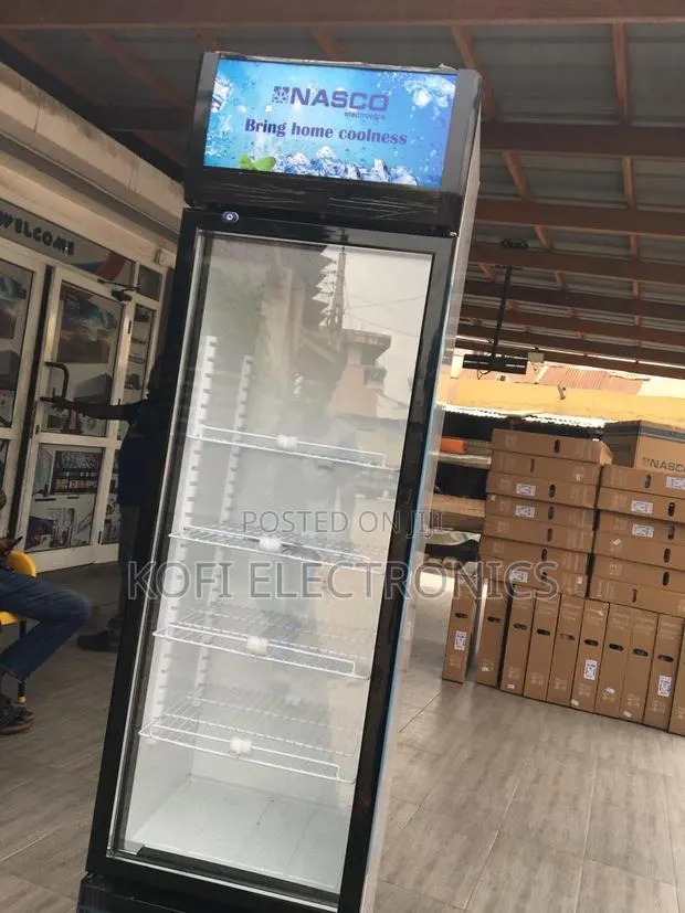 Nasco 288l Single Door Beverage Cooler Energy Efficient Design · Photo 1