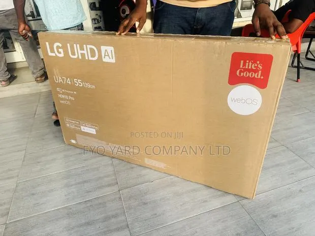Enjoy Uhd View on Lg Smart Satellite 55inch Digital Tv · Photo 1