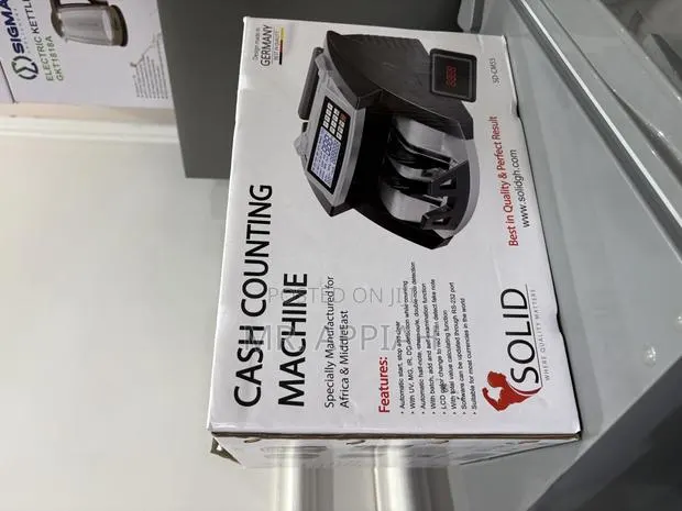 Fresh in Box Solid Cash Counting Machine Sd-Cm55(Black) · Photo 1