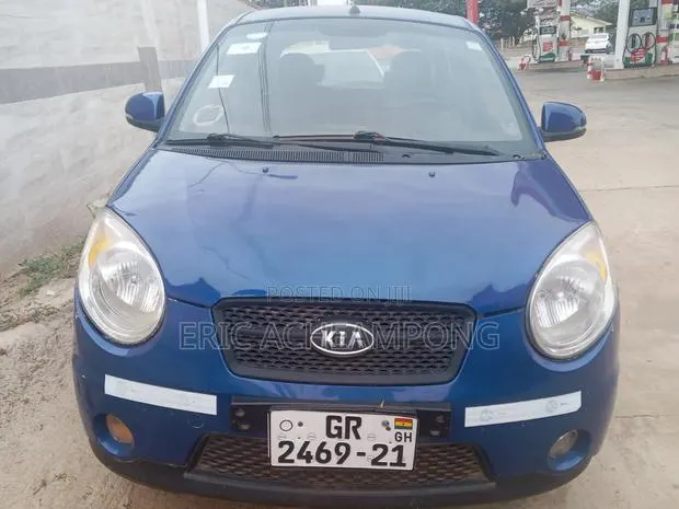 Kia Morning 2009 Blue · Photo 1