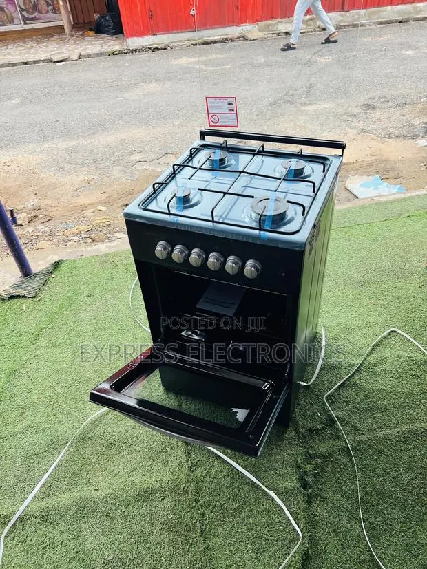 Shop the New Gas Cooker Oven Black 4b 50/50 Volcano · Photo 1