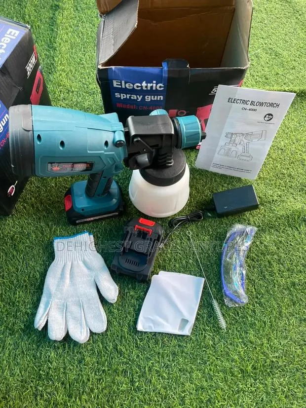 Rechargeable Paint Spray Gun With 2 Batteries · Photo 1