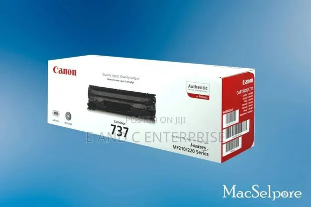 Canon 737 Original Black Toner · Photo 1