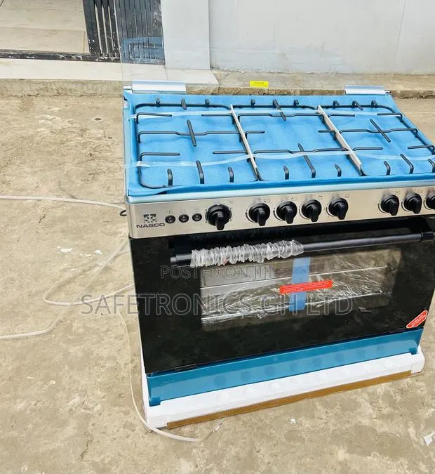 Quality Yet Affordable Grey 60x90 5 Gas Cooker Nasco Oven · Photo 1