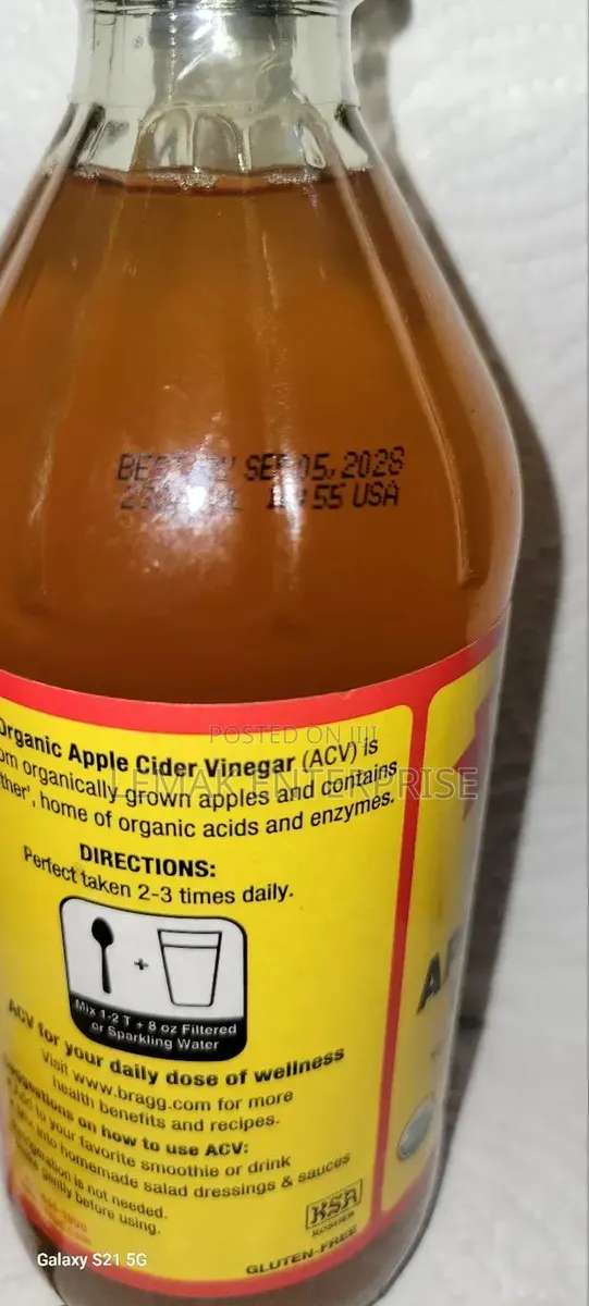 Bragg Organic Apple Cider Vinegar 473ml · Photo 3