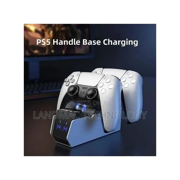 Ps5 Controller Charger, Fast Charging Station for Dual Ps5 Controllers · Photo 1