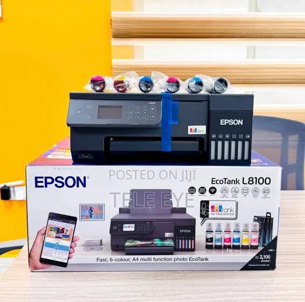 Epson L8100 A4 Photo Ink Tank Printer · Photo 1