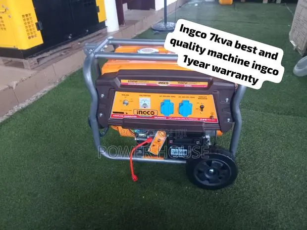 INGCO 7KVA 7000W Petrol Generator Powerful, Durable Affordable Genset · Photo 1