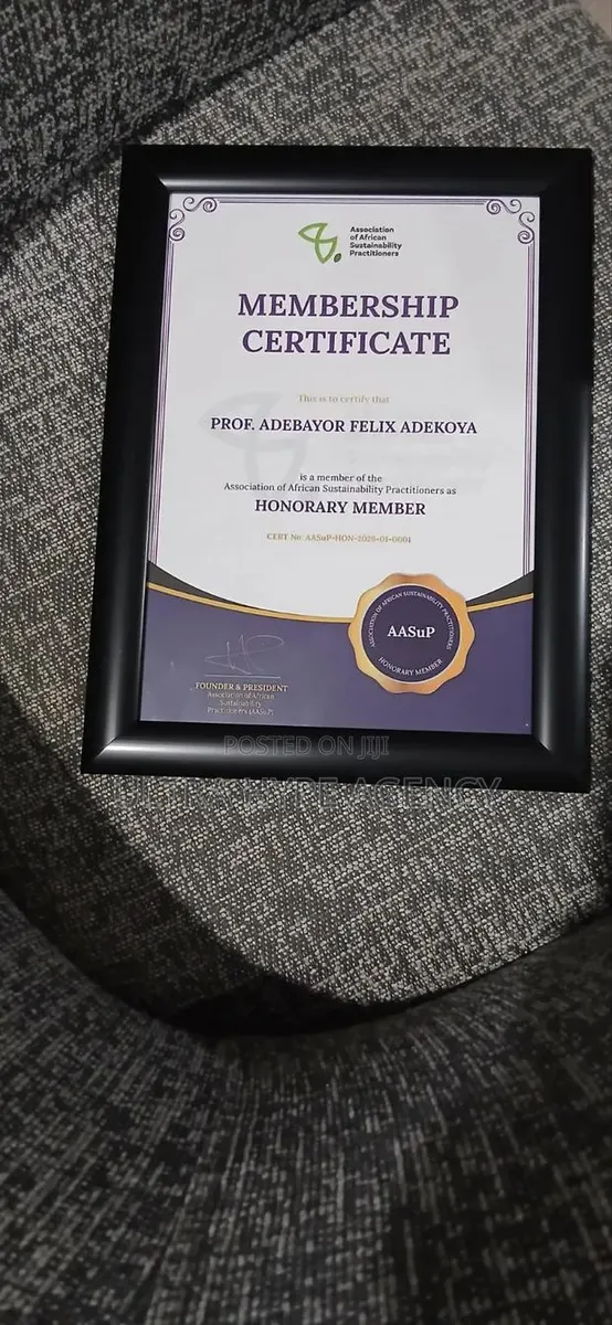 3d Varnish Certificates With Frame · Photo 1