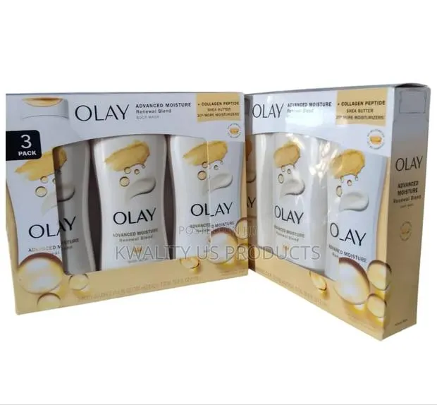 Olay Shower Gel - Collagen Peptide - 3 Pack · Photo 1