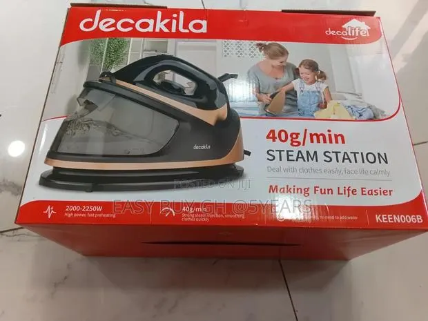 Decakila Durable Electric Iron Steam Station · Photo 1