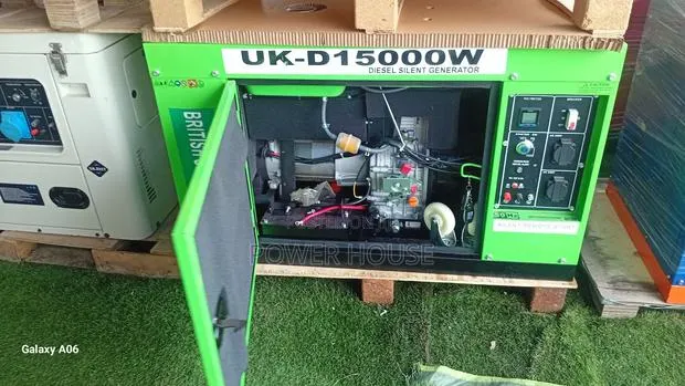 Perkins Diesel Generator 15kva Low Noise System · Photo 1