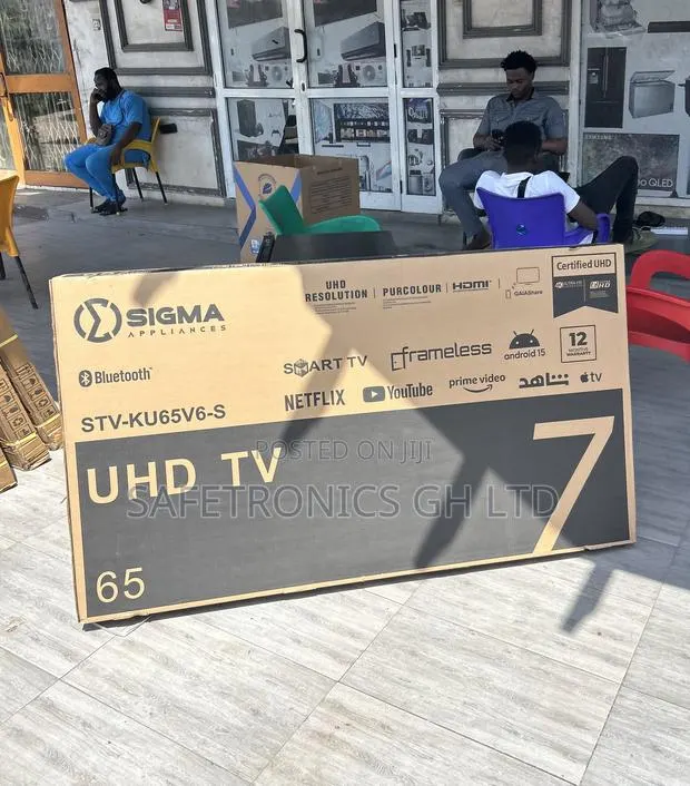 Get Original 65 Inch Led Smart Sigma Android Satellite Tv · Photo 1