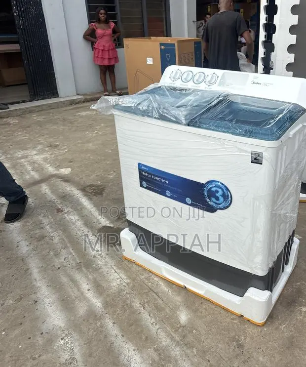 Led Digital Display Midea 18kg Semi-Automatic Washing Machine · Photo 1