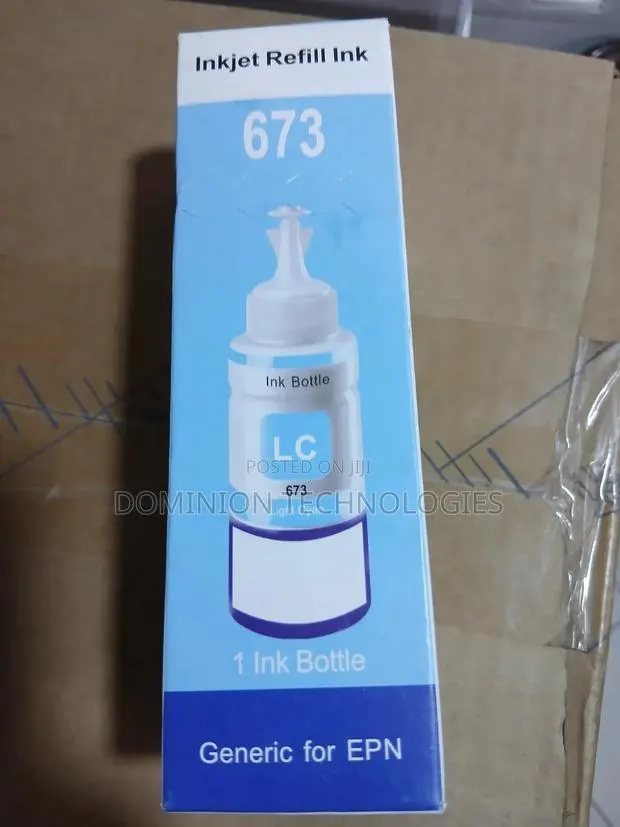 Injet Refill Ink 673 Light Cyan · Photo 1